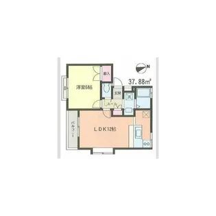 秦野ガーデンヒルズ【2階】の間取り