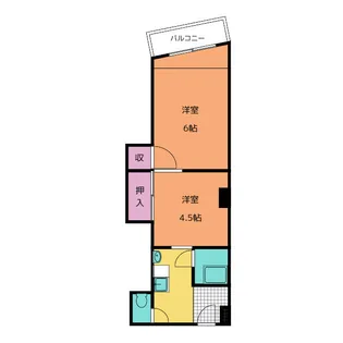 ノーブル【4階】の間取り