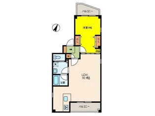 Stork pond上井草【2階】の間取り