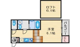 ハーモニーテラス山脇町【1階】の間取り