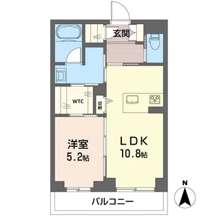 サライースト【3階】の間取り