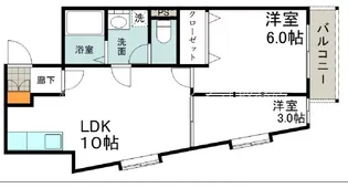 インペリアル碧【1階】の間取り