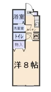 レーベンゆずりは【1階】の間取り