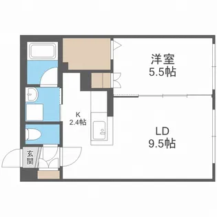 プラリネ【2階】の間取り