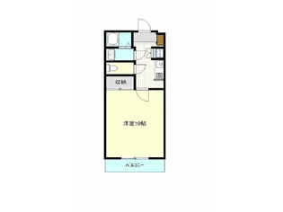 ドリームメゾン篠田【3階】の間取り