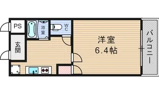 ルミエール西大橋【9階】の間取り