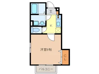 ラ・フォレスタ【1階】の間取り