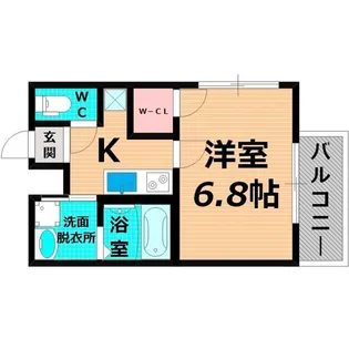 フジパレス今福西I番館【3階】の間取り