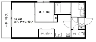 Roots【2階】の間取り