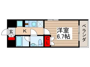 プライマル森下の間取り