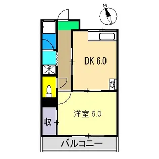 安芸ガーデン【3階】の間取り