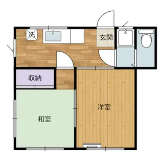 タケイビル【3階】の間取り