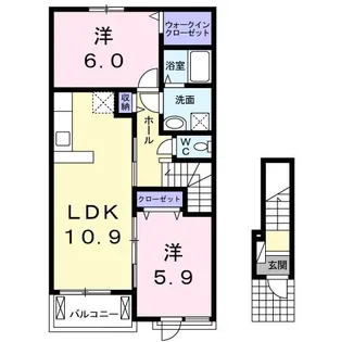 Amazing SquareC【2階】の間取り
