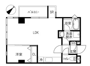 BARCINO【7階】の間取り