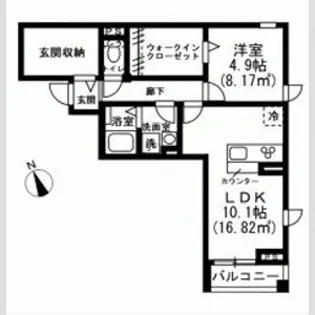MAISON LUMIERE【2階】の間取り
