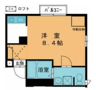 メゾン・ラフィーネ【2階】の間取り