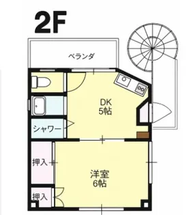 アズール幡ヶ谷【2階】の間取り