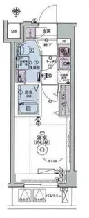 リヴシティ横濱インサイトII【4階】の間取り