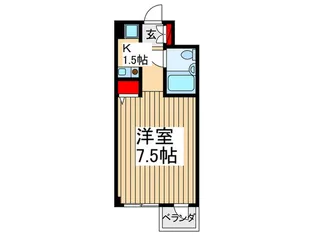 サンロード朝霞【6階】の間取り