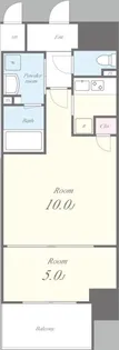 ブリリアントジュネス本町【2階】の間取り