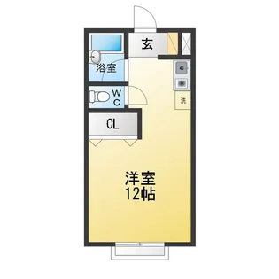 ツリーガーデン旭II【2階】の間取り