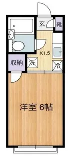 リュ プラタン【1階】の間取り