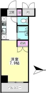 グランメール町田【1階】の間取り