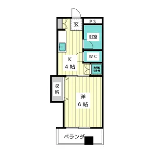 コーポラスたなか1【3階】の間取り