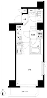 ルーブル木場【2階】の間取り