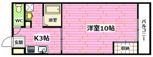 プレリュード海田【4階】の間取り