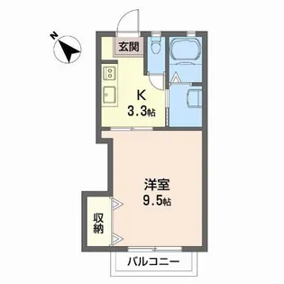 アメニックス福山11番館【2階】の間取り