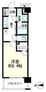 パレステージ青井ナチュラコート【3階】の間取り