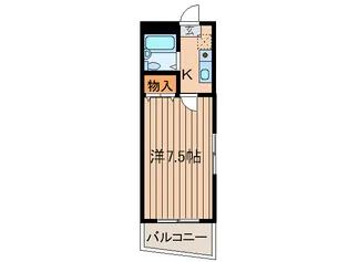 第15シンエイビル【2階】の間取り