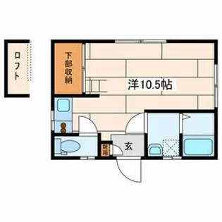 トールハイツ【1階】の間取り