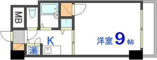 アイビースクエア横川【3階】の間取り