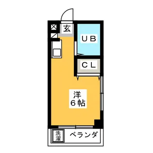 ニュー落合コーポ【2階】の間取り