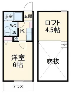 マ・ピエス津田山【1階】の間取り