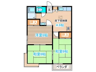 ファミールSS【2階】の間取り