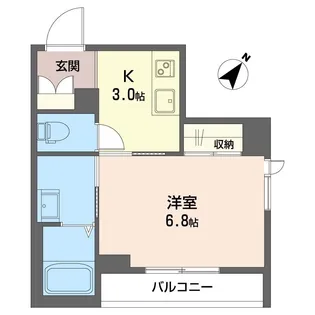 コスモ ザ ガーデン【2階】の間取り