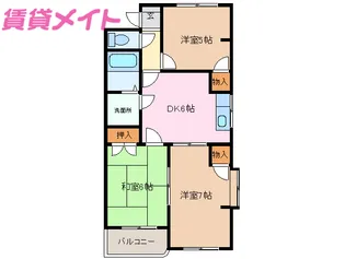 サンヒルズ【2階】の間取り