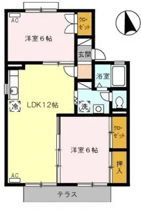 コモドハウス【2階】の間取り