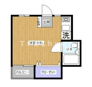 コーポいがらし【1階】の間取り