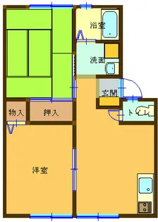 サンガーデン21【1階】の間取り