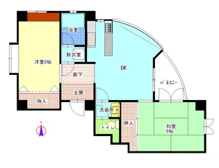 プラザ90【3階】の間取り