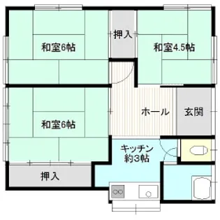 岩手県盛岡市緑が丘1【一戸建】の間取り