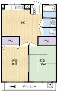 キャピタル春江【3階】の間取り