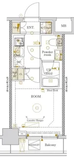 東京都葛飾区新小岩2【マンション】の間取り