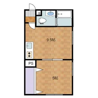 A・OハイツII【1階】の間取り