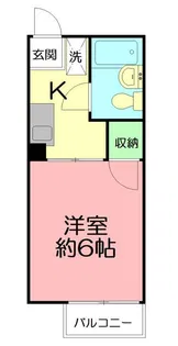 シティハイム セキグチ【2階】の間取り