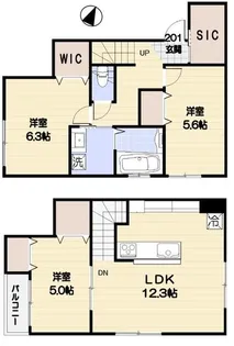 cipressoの間取り